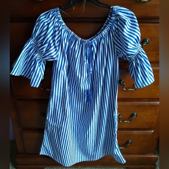 Ladies Striped Tunic Top/Dress - Picture 5 of 5